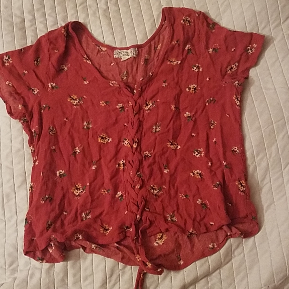 Flowy Flower Shirt